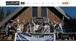 Desktop Screenshot of hutsforvets.org